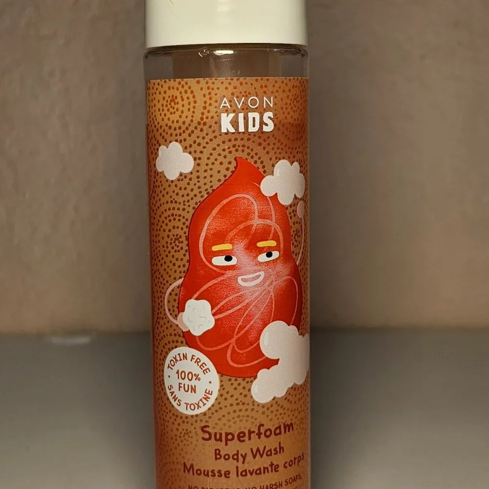 Avon Kids Superfoam Body Wash - Apple Burst 8.4 fl oz Brand New